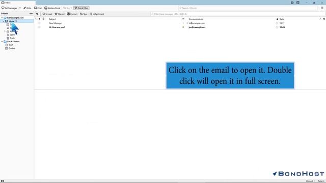 How to reply to email in Mozilla Thunderbird BonoHost смотреть онлайн