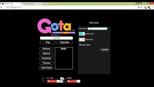 Gota.io - // "TUTORIAL CÓMO TENER NOMBRE DE SUSCRIBER"✮[NOMBRE AZUL] ''✮ SIMULADOR ✮ Sub Panel ✮ смотреть онлайн