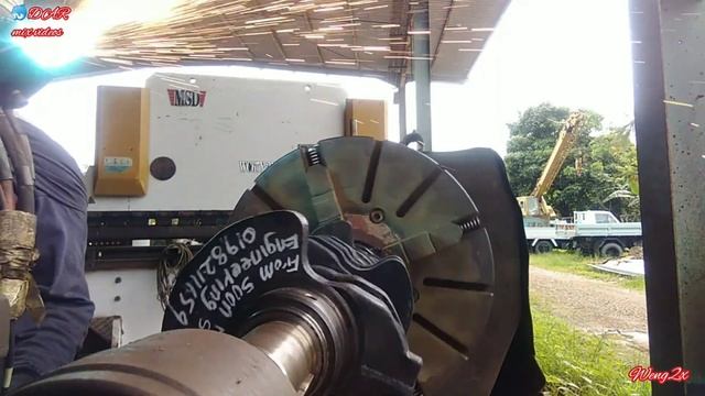 Cranshaft repair spray welding using chrome steel смотреть онлайн