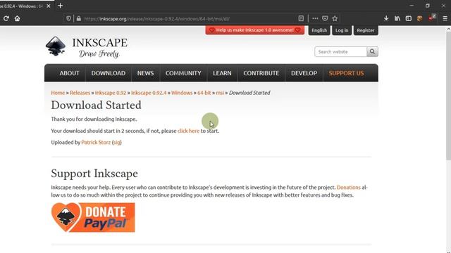 Cómo descargar e instalar Inkscape en Windows - Tuturial fácil y rápido смотреть онлайн