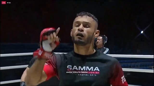 Pakistan vs India Thailand MMA fight Asim pak смотреть онлайн