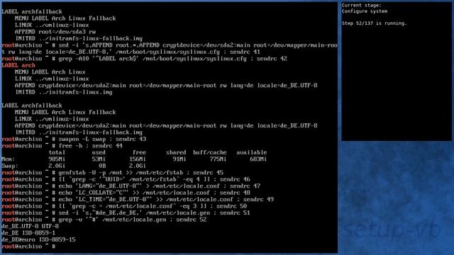 Arch Linux installation recording to kernel 5.0.1-arch1-1-ARCH смотреть онлайн