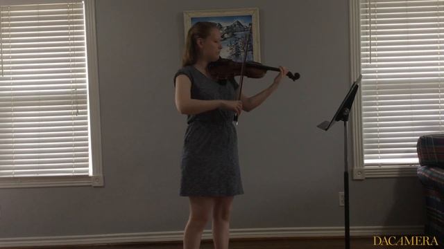 DACAMERA Young Artist Mary Grace Johnson performs Bach and Massenet смотреть онлайн
