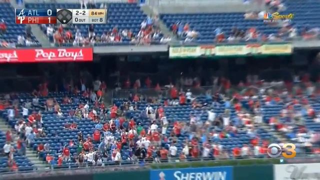 Phillies Best Braves 2-1, Earning Split In Four-Game Series смотреть онлайн