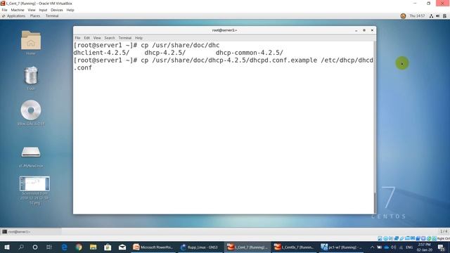 Installing and configuring dhcp server on centos7 by Lecturer KIM NO @RUPP смотреть онлайн