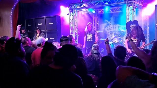Crazy Train ~ Roses n Guns, Opera House Saloon, Roseville, CA USA смотреть онлайн
