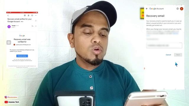 How to add Recovery email in Google | gmail verifition code not received problem | Recovery Email смотреть онлайн