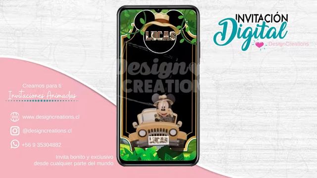 Invitación Mickey Safari смотреть онлайн