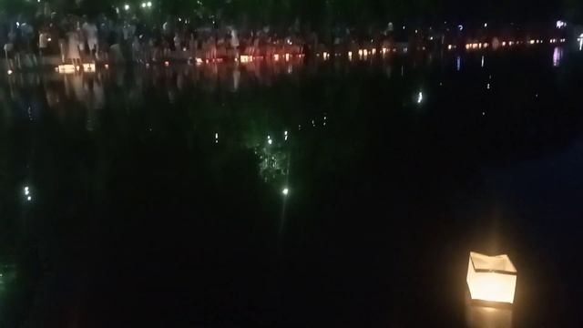 Фестиваль «Водных Фонариков» в «Парке им. 1 Мая» смотреть онлайн