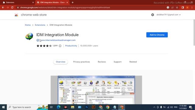 How to add IDM extension in google chrome | Fix IDM Chrome Extension | New Method | Urdu/Hindi смотреть онлайн