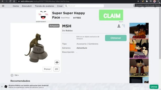 Como ganar el gorro de safari gratis sin amazon смотреть онлайн