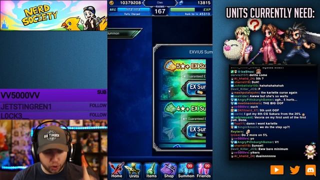 Gumi Bait 2 STRONG! Regina Pulls! - [FFBE] Final Fantasy Brave Exvius смотреть онлайн