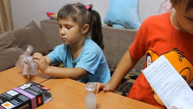 Химические опыты - Оловянная губка