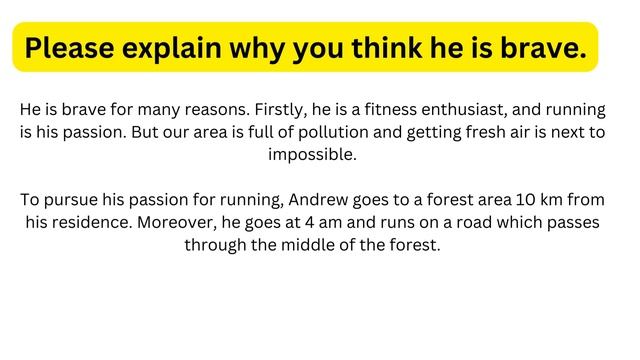Describe someone you know who is very brave IELTS Cue Card смотреть онлайн