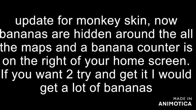 Roblox Arsenal monkey skin information update смотреть онлайн