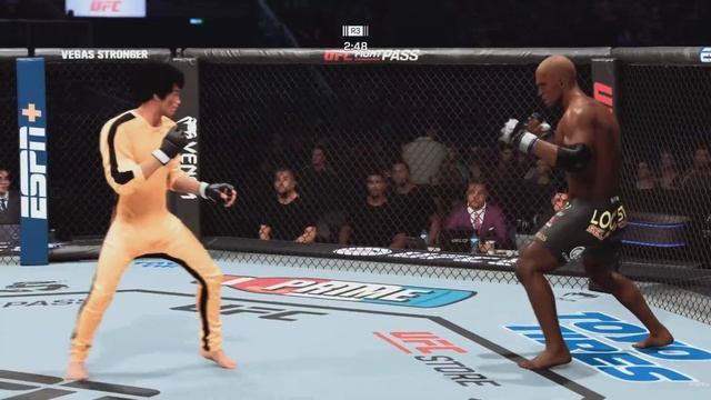 UFC5 Bruce Lee vs Bobby Lashley EA Sports UFC 5 PS5 смотреть онлайн