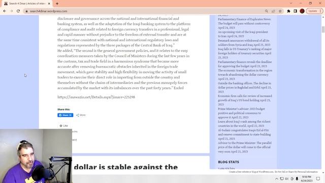 Iraqi Dinar update for 04/24/23 - Keeping the dinar strong смотреть онлайн