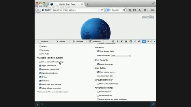 Firefox Nightly Toolbox Buttons Bug смотреть онлайн
