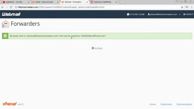 cPanel email forwarding - How to redirect mail - forward email messages {Hindi} смотреть онлайн