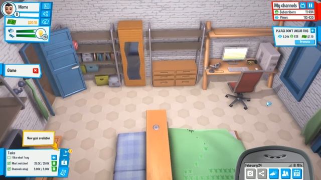 YouTubers Life Ep.4 - MOVING OUT ON MY OWN!!! (Let's Play / Gameplay) смотреть онлайн