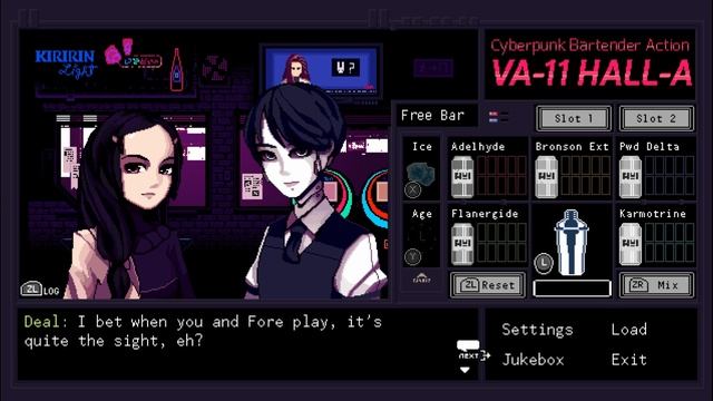 VA-11 HALL-A: Cyberpunk Bartender Action (Prologue Day 3) - Follow Your Dreams! смотреть онлайн