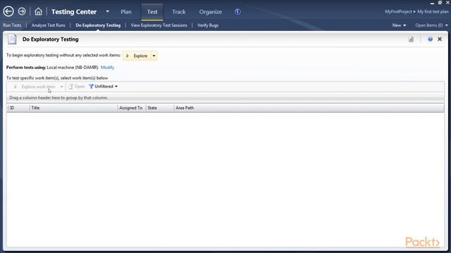 Testing for Reliability and Performance with Visual Studio 2017 : Exploratory Testing | packtpub.co смотреть онлайн
