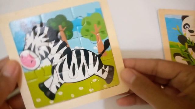 safari animal PUZZLES - Horse смотреть онлайн