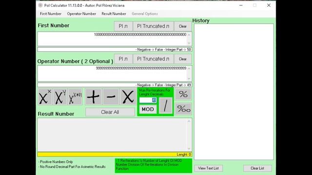 Vista Pol Power Calculator App смотреть онлайн