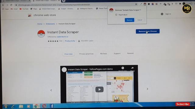 Instant Data Scraper | Instant Data Scraping | Chrome Extension | How To Scrape Data | MBtalksDdn