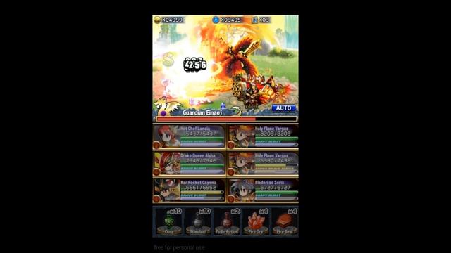 Brave Frontier (Battle Maiden) - Queen of the High Skies Vanila Level 3 смотреть онлайн
