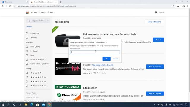 How to set password for chrome browser смотреть онлайн