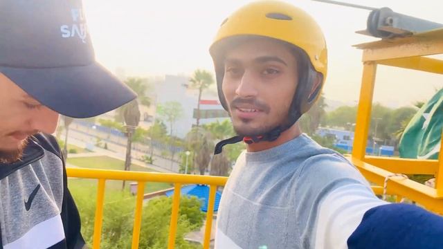 ZIP LINE FIRST TIME IN KARACHI | Safari Park | New tourist place in Karachi смотреть онлайн