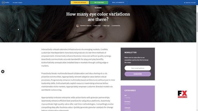 Opinion - Modern News and Magazine Style WordPress Theme Clark H смотреть онлайн