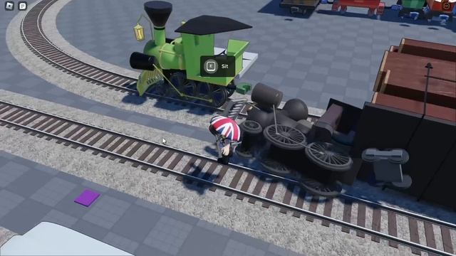 Checking out the ROBLOX brave locomotive game! смотреть онлайн