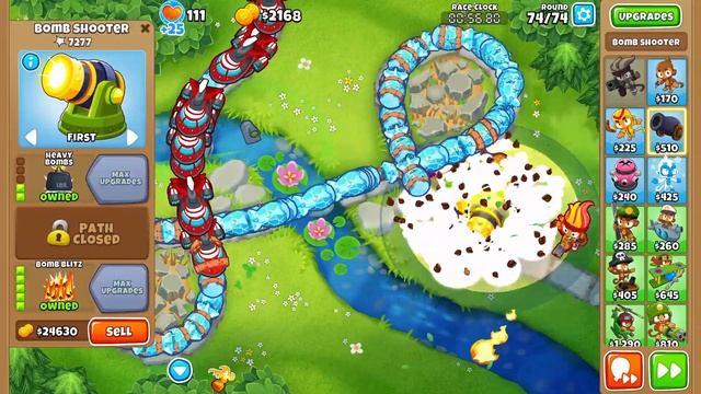 Bloons TD 6 Race Tutorial "Alternate Flow" in 1:13 (Not Mobile Friendly!) смотреть онлайн