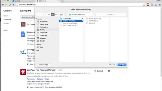 Chrome New tab extension смотреть онлайн