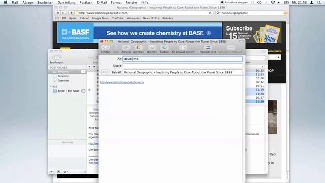MacHeads.AT-Quicktipp 5: Schnelles Verschicken von Links aus Safari über Mail смотреть онлайн
