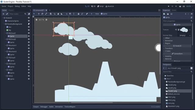 How to Create a Scrolling Parallax Background in Godot with a Static Camera смотреть онлайн