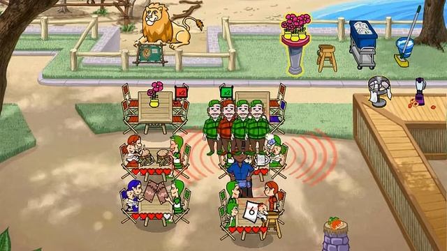 Diner Dash 4: Hometown Hero - Safari Cafe at the Zoo - Multiplayer: Open for Business - Easy смотреть онлайн