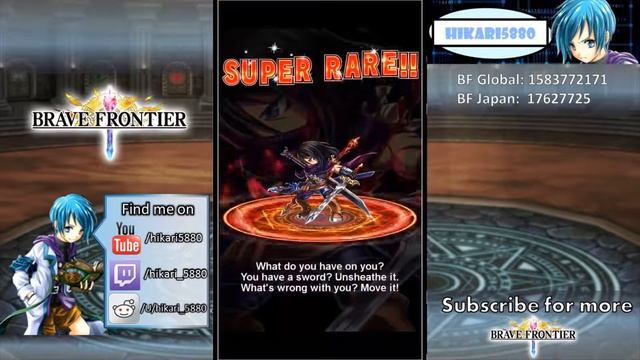 Brave Frontier Global: 55 Gem Summon For Raaga Batch | Part 1 (Raaga, Rize, Regrard/Magnazorda)