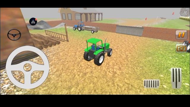 Real Tractor Driver cargo 3D New Indian Tractor Game Download Now смотреть онлайн