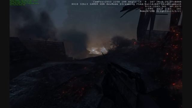 Crysis Warhead benchmarking EHW смотреть онлайн