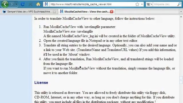 Firefox 3: Cacheverzeichnis auslesen смотреть онлайн