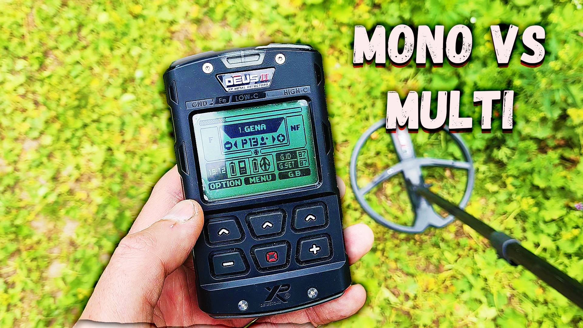 XP Deus 2 сравниваю моно и мульти программы смотреть онлайн