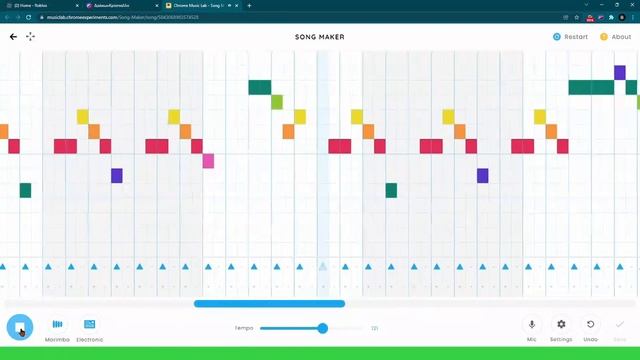 Jingle Bells | Chrome Music lab смотреть онлайн