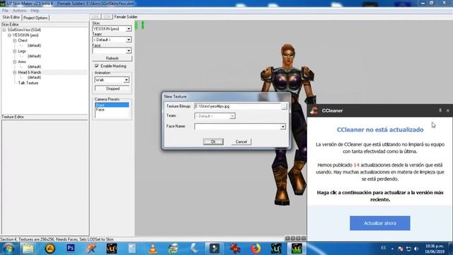Editando Skins ut99 tutorial3 SkinMaker смотреть онлайн