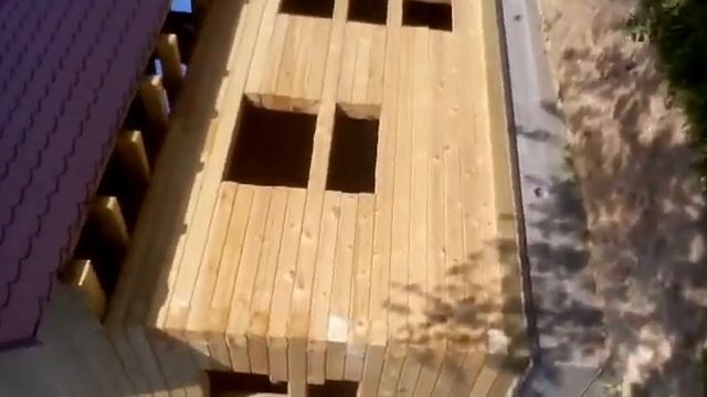 Дом 8х8 из профилированного бруса смотреть онлайн