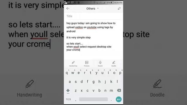 How to upload videos on youtube with tags using android chrome browser 720 X 406 смотреть онлайн