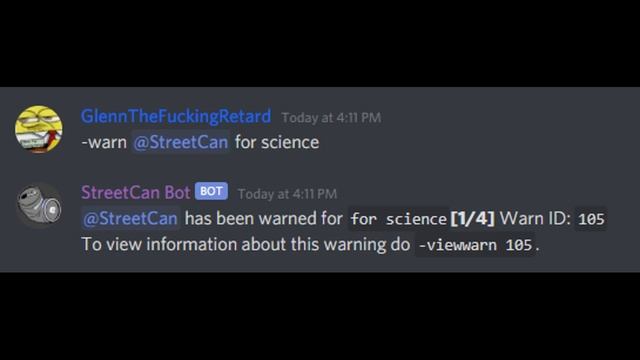 Brave mod warning the owner of the server. смотреть онлайн