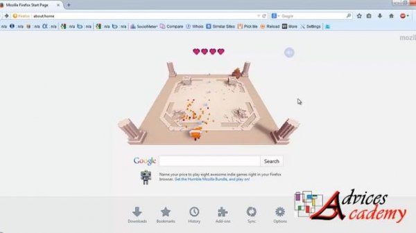 Humble Bundle Mozilla Browser Game - Playback, Tips and Tricks